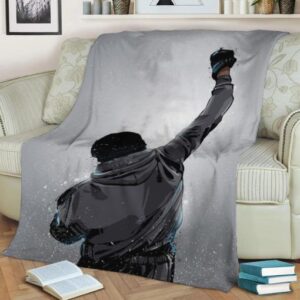 ROCKY FLEECE BLANKET GIFT FOR FAN