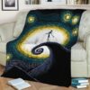 STARRY NIGHTMARE FLEECE BLANKET GIFT FOR FAN