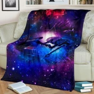 GALAXY FLEECE BLANKET GIFT FOR FAN