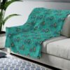 LILO AND STITCH CARTOON FUNNY BEST SELLER FLEECE BLANKET GIFT FOR FAN