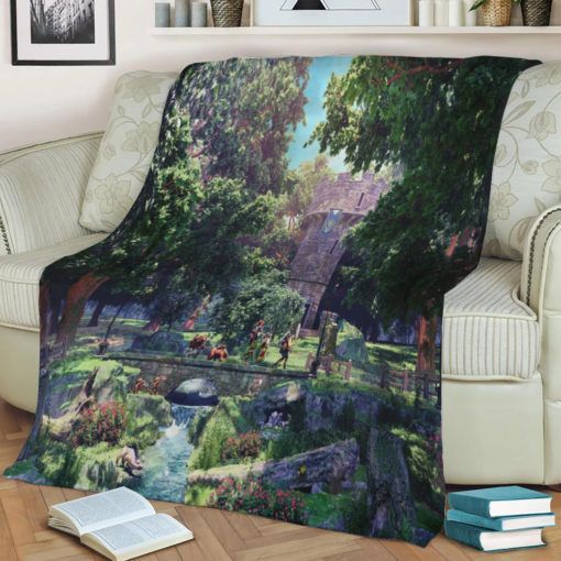 ELWYNN FOREST WIDE BEST SELLER FLEECE BLANKET GIFT FOR FAN ELWYNN FOREST WIDE BEST SELLER FLEECE BLANKET GIFT FOR FAN
