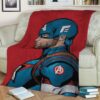 HERO CAPTAIN AMERICA MARVEL AVENGERS FLEECE BLANKET GIFT FOR FAN
