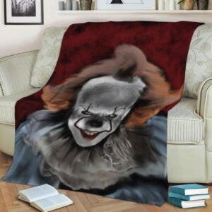 PENNYWISE FLEECE BLANKET GIFT FOR FAN