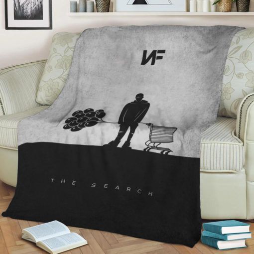 NF AND HIS SHOPPING CART BEST SELLER FLEECE BLANKET GIFT FOR FAN NF AND HIS SHOPPING CART BEST SELLER FLEECE BLANKET GIFT FOR FAN