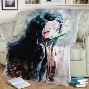 NEZUKO DEMON SLAYER ANIME JAPAN FLEECE BLANKET GIFT FOR FAN