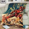 THE FLASH DC FLEECE BLANKET GIFT FOR FAN