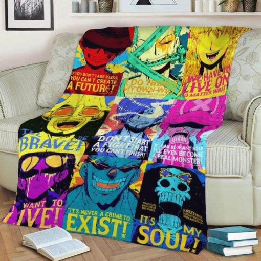 ONE PIECE FLEECE BLANKET GIFT FOR FAN ONE PIECE FLEECE BLANKET GIFT FOR FAN