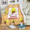 SPEEDY GONZALES LOONEY TUNES CARTOON FLEECE BLANKET GIFT FOR FAN