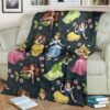 PRINCESSES DISNEY BEST SELLER FLEECE BLANKET GIFT FOR FAN