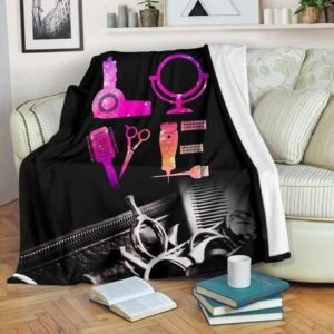 HAIR LOVE PRODUCTS FLEECE BLANKET GIFT FOR FAN