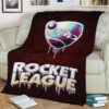 ROCKET LEAGUE FLEECE BLANKET GIFT FOR FAN