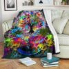 TREE OF LIFE FLEECE BLANKET GIFT FOR FAN