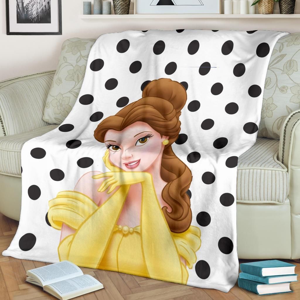 DISNEY PRINCESS BELLE BEST SELLER FLEECE BLANKET GIFT FOR FAN DISNEY PRINCESS BELLE BEST SELLER FLEECE BLANKET GIFT FOR FAN