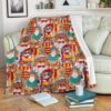 FUNNY GRYFFINDOR CAT FLEECE BLANKET GIFT FOR FAN