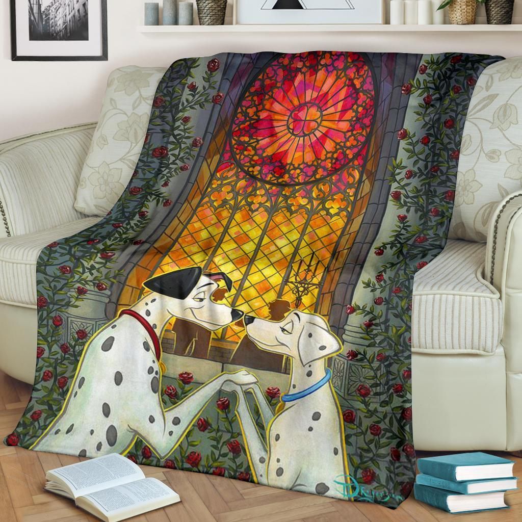 DALMATIAN LOVE CARTOON DISNEY FLEECE BLANKET GIFT FOR FAN DALMATIAN LOVE CARTOON DISNEY FLEECE BLANKET GIFT FOR FAN