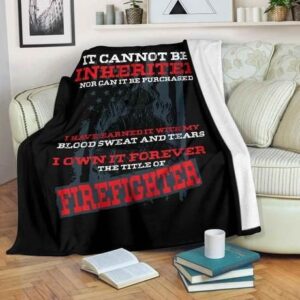 FIREFIGHTER LOVE BESTSELLER FLEECE BLANKET GIFT FOR FAN