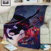 SPIDERMAN HEROES OF THE SPIDER VERSE FLEECE BLANKET GIFT FOR FAN