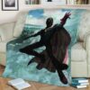 VISION AVENGERS MARVEL FLEECE BLANKET GIFT FOR FAN