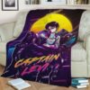 CAPTAIN LEVI ANIME JAPAN BEST SELLER FLEECE BLANKET GIFT FOR FAN