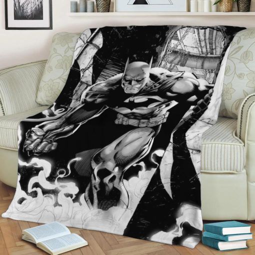 BATMAN DC FLEECE BLANKET GIFT FOR FAN BATMAN DC FLEECE BLANKET GIFT FOR FAN