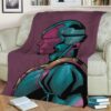 VISION AVENGERS MARVEL FLEECE BLANKET GIFT FOR FAN