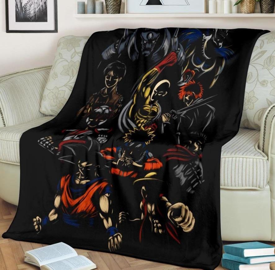 ANIME HEROES ONE PIECE NARUTO DRAGON BALL BEST SELLER FLEECE BLANKET GIFT FOR FAN ANIME HEROES ONE PIECE NARUTO DRAGON BALL BEST SELLER FLEECE BLANKET GIFT FOR FAN