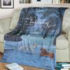 KEEP ON BELIEVING LADY AND THE TRAMP DISNEY BEST SELLER FLEECE BLANKET GIFT FOR FAN