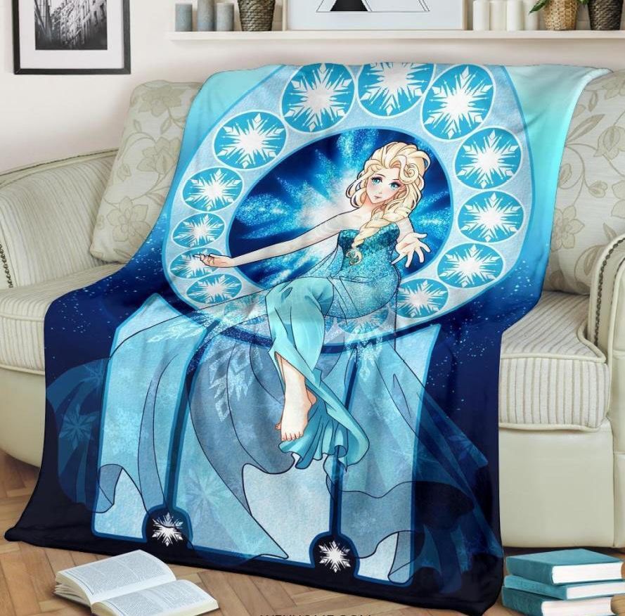 ELSA PRINCESS DISNEY FAN GIFT CARTOON BEST SELLER FLEECE BLANKET GIFT FOR FAN ELSA PRINCESS DISNEY FAN GIFT CARTOON BEST SELLER FLEECE BLANKET GIFT FOR FAN