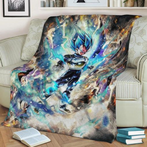 VEGETA BEST SELLER FLEECE BLANKET GIFT FOR FAN VEGETA BEST SELLER FLEECE BLANKET GIFT FOR FAN