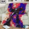 OPTIMUS PRIME TRANSFORMER FLEECE BLANKET GIFT FOR FAN