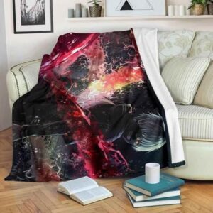 KANEKI TOKYO GHOUL FLEECE BLANKET GIFT FOR FAN