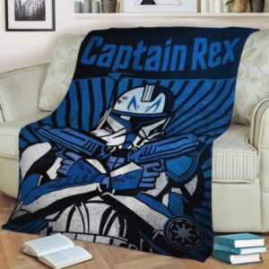 CAPTAIN REX FLEECE BLANKET GIFT FOR FAN