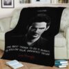 LUCIFER MORNINGSTAR FLEECE BLANKET GIFT FOR FAN