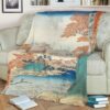 TATSUTA MOUNTAIN BEST SELLER FLEECE BLANKET GIFT FOR FAN