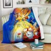 BEAUTY AND THE BEAST DISNEY FLEECE BLANKET GIFT FOR FAN