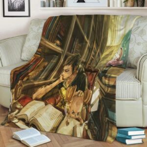 ONE PIECE TRAFALGAR LAW ANIME JAPAN BEST SELLER FLEECE BLANKET GIFT FOR FAN