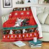 TOOTHLESS LIGHT FURY CHRISTMAS FLEECE BLANKET GIFT FOR FAN