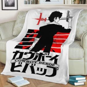 COWBOY BEBOP SPIKE FLEECE BLANKET GIFT FOR FAN