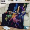 PULP FICTION COLOR FLEECE BLANKET GIFT FOR FAN