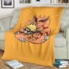 CHIBI NINJA NARUTO FLEECE BLANKET GIFT FOR FAN