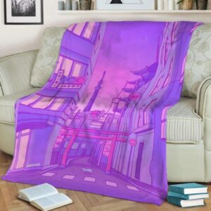 ASAKUSA LIGHTS JAPAN ANIME BEST SELLER FLEECE BLANKET GIFT FOR FAN