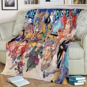 ONE PIECE ANIME JAPAN BEST SELLER FLEECE BLANKET GIFT FOR FAN