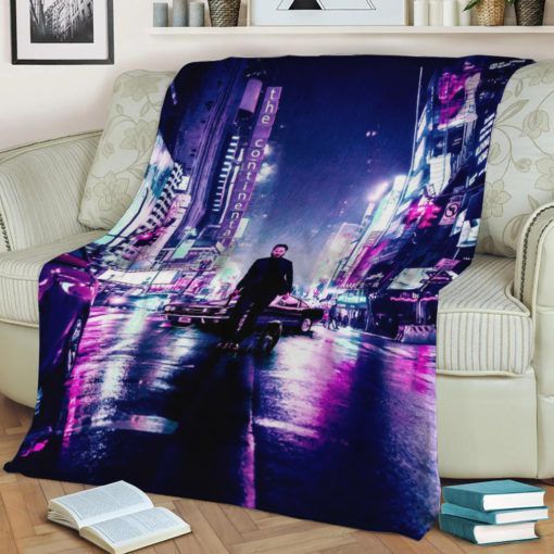 NEON BOOGEYMAN FLEECE BLANKET GIFT FOR FAN NEON BOOGEYMAN FLEECE BLANKET GIFT FOR FAN