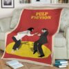 PULP FICTION FLEECE BLANKET GIFT FOR FAN