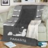 PARASITE MOVIE FLEECE BLANKET GIFT FOR FAN