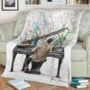 THE PIANO SOLO FLEECE BLANKET GIFT FOR FAN