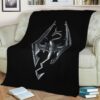 SKYRIM SYMBOL FLEECE BLANKET GIFT FOR FAN