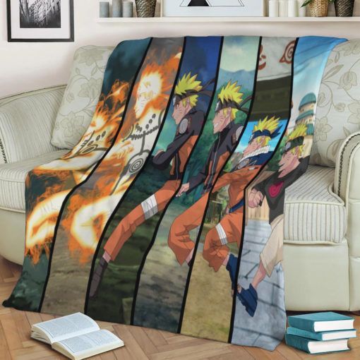 NARUTO UZUMAKI BEST SELLER FLEECE BLANKET GIFT FOR FAN NARUTO UZUMAKI BEST SELLER FLEECE BLANKET GIFT FOR FAN