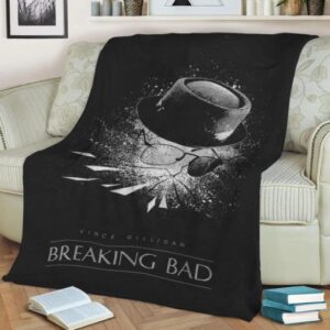 BREAKING BAD FLEECE BLANKET GIFT FOR FAN