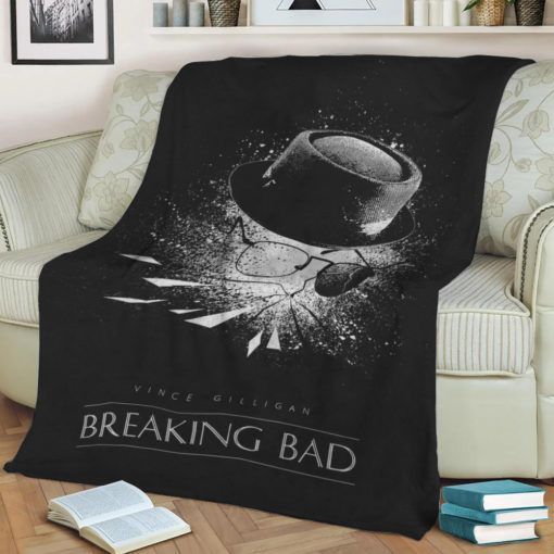 BREAKING BAD FLEECE BLANKET GIFT FOR FAN BREAKING BAD FLEECE BLANKET GIFT FOR FAN